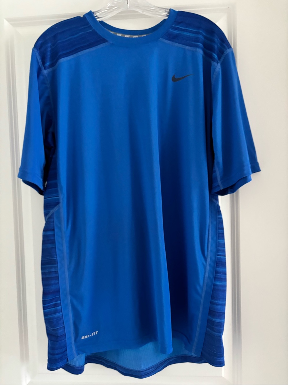 Nike Dri-FIT Athletic Tee in Blue
